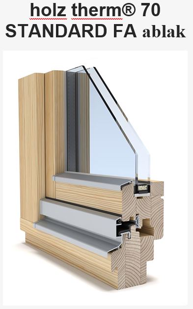holz therm 70 Standard ablak